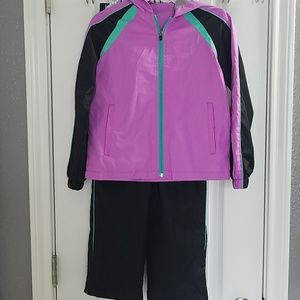 Girl's 2 piece bcg  jogging suit size 7